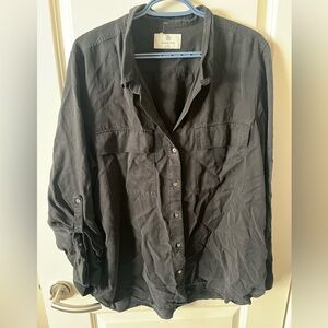Black babaton Button-Up Shirt